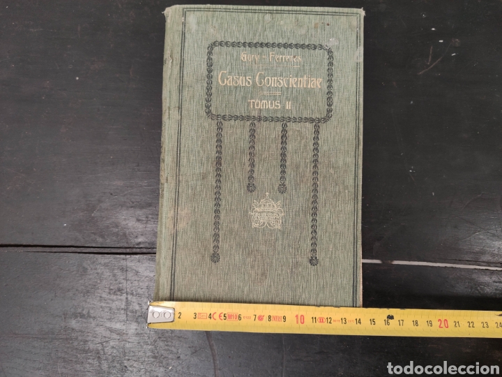Libros antiguos: LIBRO CASUS CONSCIENTIAE A&Ntilde;O 1921 - Foto 4