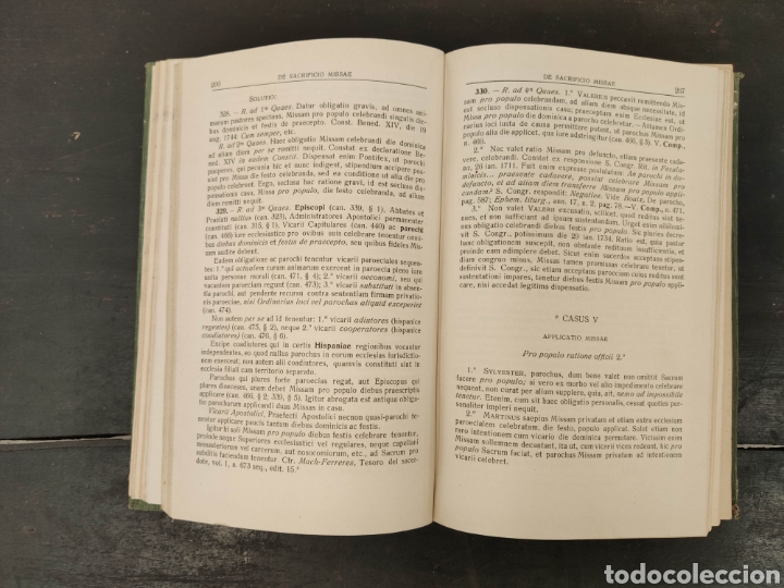 Libros antiguos: LIBRO CASUS CONSCIENTIAE A&Ntilde;O 1921 - Foto 5