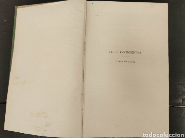 Libros antiguos: LIBRO CASUS CONSCIENTIAE A&Ntilde;O 1921 - Foto 6