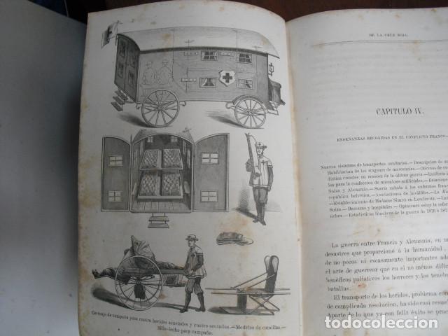 Libros antiguos: 1874 ANALES DE LA CRUZ ROJA - Foto 4