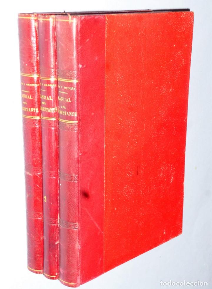 Libros antiguos: MANUAL DEL SOBRESTANTE DE OBRAS PUBLICAS. 3 TOMOS - Foto 1