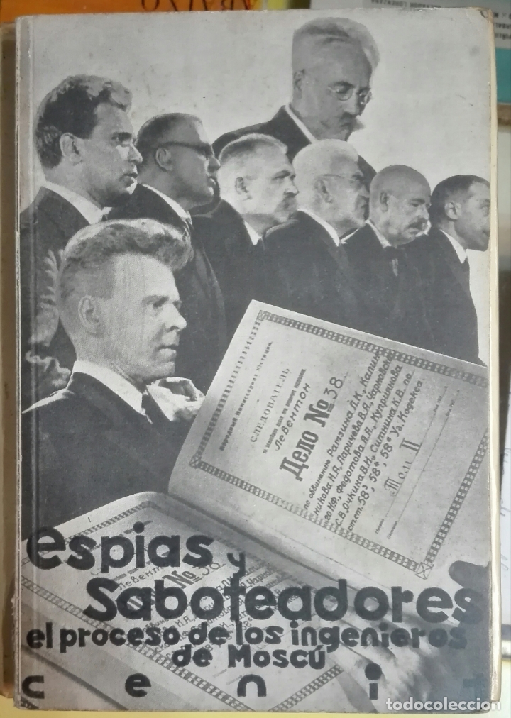 Libros antiguos: Gabor. Esp&iacute;as y saboteadores. 1931 - Foto 1