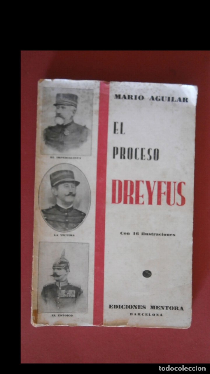 Libros antiguos: El proceso Dreyfus. Mario Aguilar - Foto 1