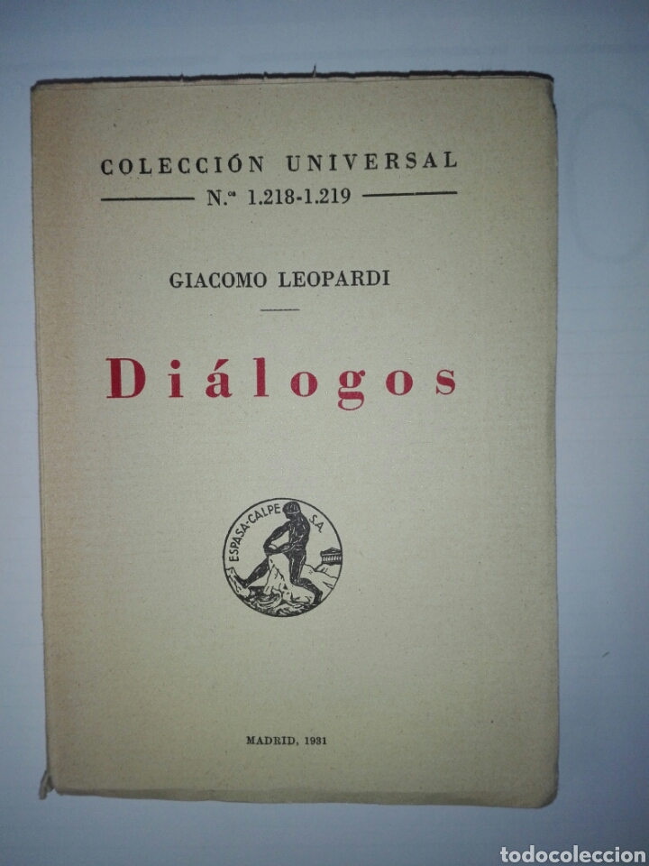 Libros antiguos: Di&aacute;logos - Foto 1