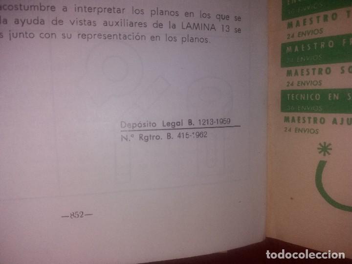 Libros antiguos: CURSO TECNICO MECANICO CEAC 1959 - Foto 5