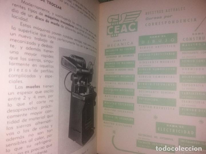 Libros antiguos: CURSO TECNICO MECANICO CEAC 1959 - Foto 8