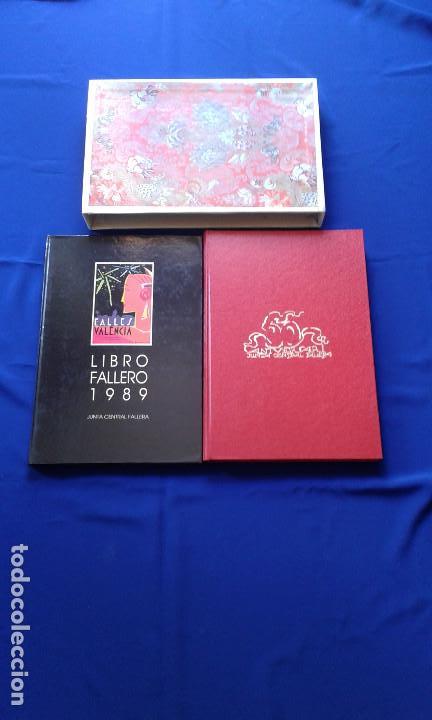 Libros antiguos: LIBRO FALLERO 1989 + LIBRO 50 ANIVERSARIO JUNTA CENTRAL FALLERA - Foto 1
