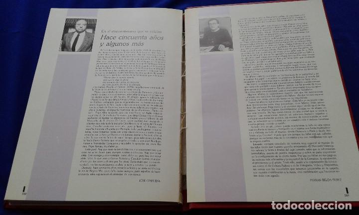Libros antiguos: LIBRO FALLERO 1989 + LIBRO 50 ANIVERSARIO JUNTA CENTRAL FALLERA - Foto 18