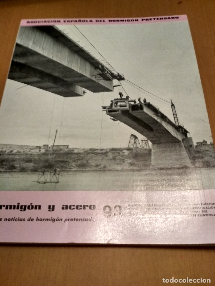 Libros antiguos: Hormig&oacute;n y acero 73 y 93 - Foto 1