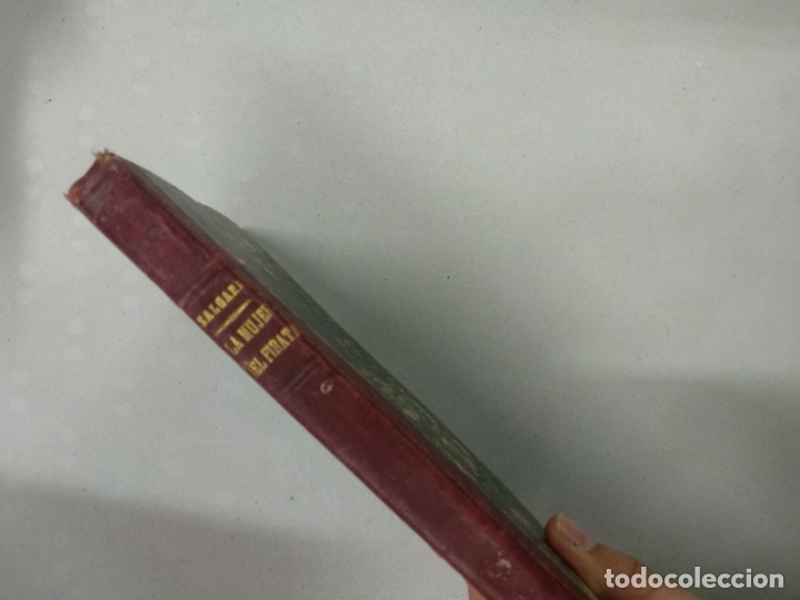 Libros antiguos: La mujer del pirata - Emilio salgari Calleja - Foto 1