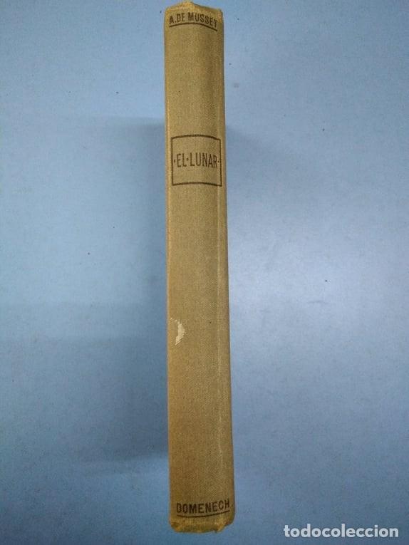 Libros antiguos: El lunar. Alfred de Musset. En E Domenech 1911 - Foto 5