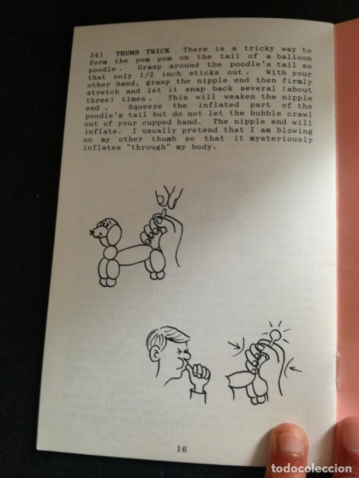 Libros antiguos: ilusionismo.magia. globos. dewey amusing rubber antics - Foto 2