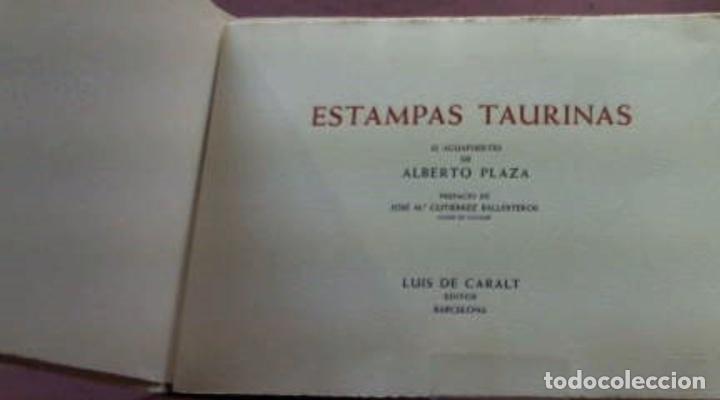Libros antiguos: ESTAMPAS TAURINAS - Foto 1
