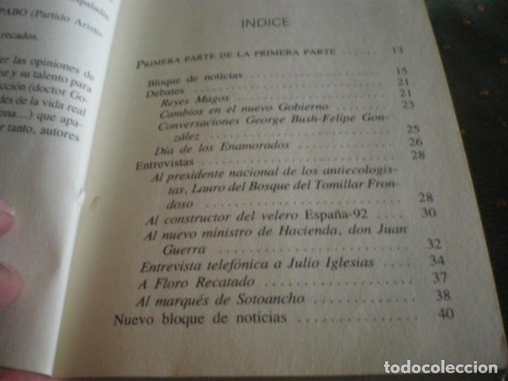 Libros antiguos: LIBRO DEBATE SOBRE EL ESTADO DE LA NACION LUIS DEL OLMO - Foto 9