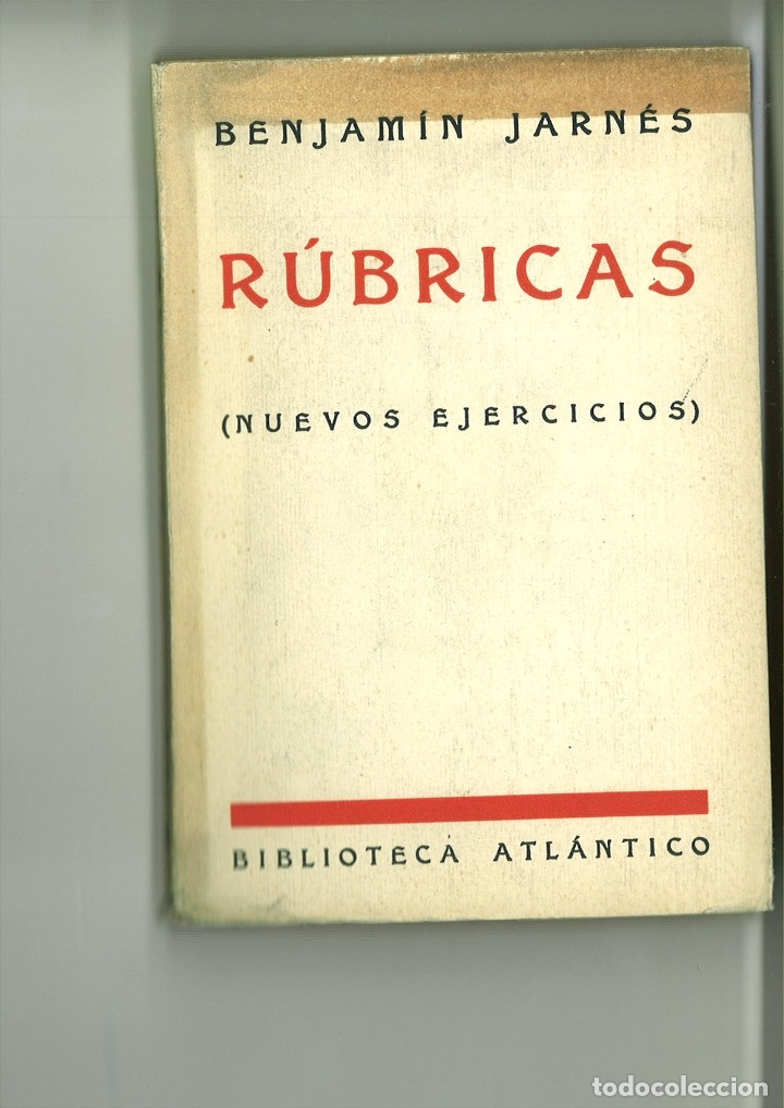 Libros antiguos: R&Uacute;BRICAS (NUEVOS EJERCICIOS). Benjam&iacute;n Jarn&eacute;s - Foto 1