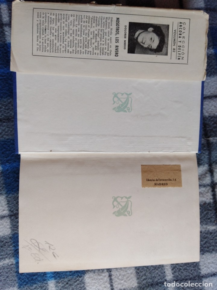 Libros antiguos: Novela - nosotros los rivero (452) - Foto 2