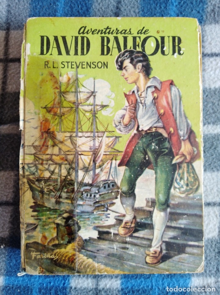 Libros antiguos: Novela - aventuras de David balefour 443 - Foto 1