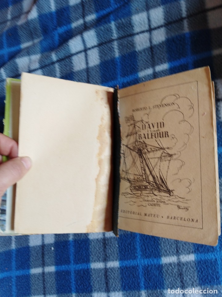 Libros antiguos: Novela - aventuras de David balefour 443 - Foto 4