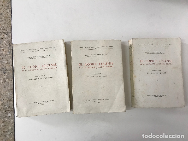 Libros antiguos: Lugo Galicia El C&oacute;dice Lucense. - Foto 2