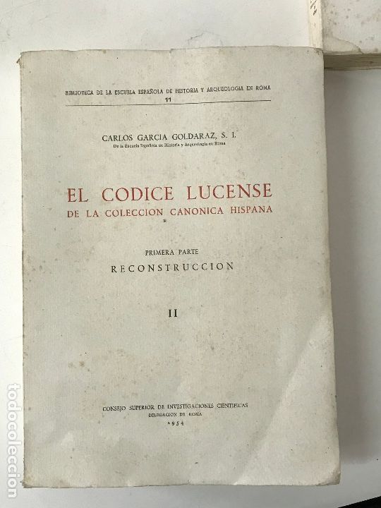 Libros antiguos: Lugo Galicia El C&oacute;dice Lucense. - Foto 4