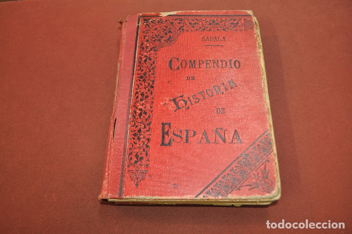 Libros antiguos: Compendio de historia de Espa&ntilde;a - AHU2 - Foto 1