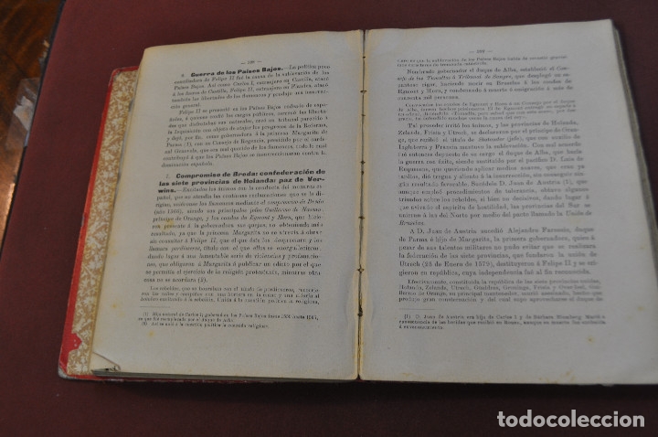 Libros antiguos: Compendio de historia de Espa&ntilde;a - AHU2 - Foto 3