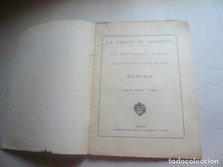 Libros antiguos: Manresa. - Foto 2