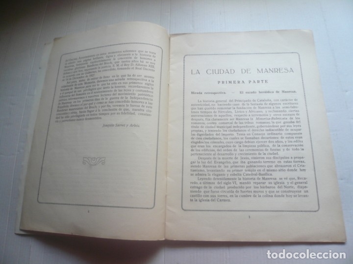 Libros antiguos: Manresa. - Foto 3