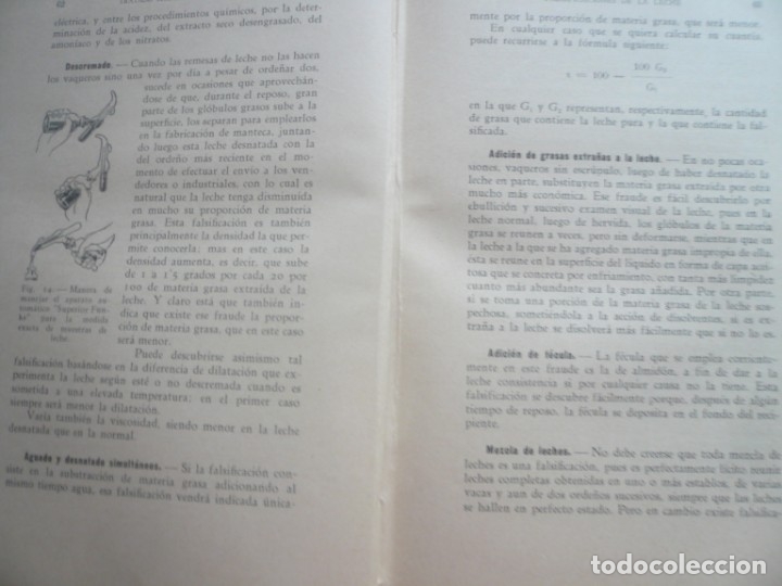 Libros antiguos: Lecheria e industrias derivadas. - Foto 3