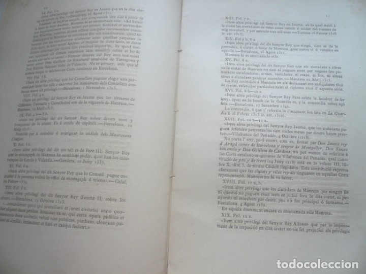 Libros antiguos: Llibre vert de Manresa - Foto 3