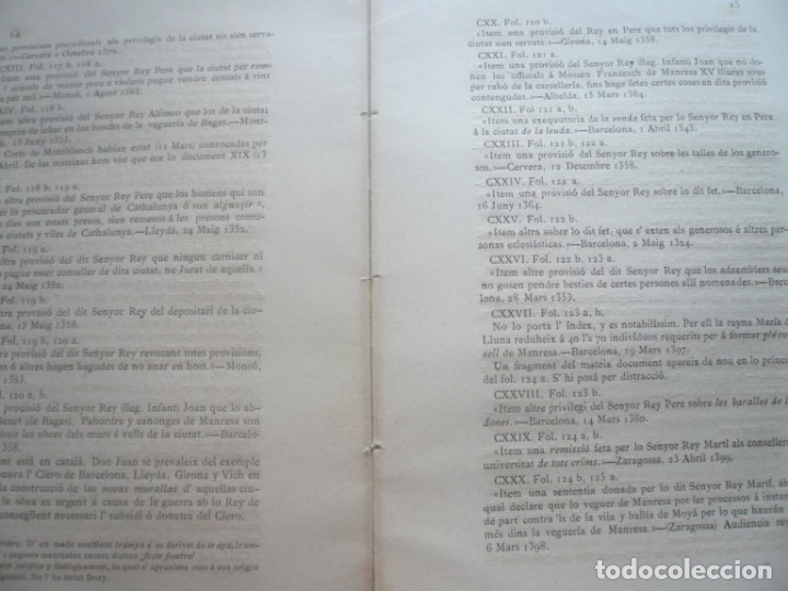 Libros antiguos: Llibre vert de Manresa - Foto 4