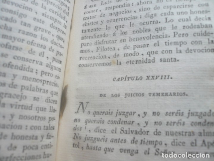 Libros antiguos: Introducci&oacute;n a la vida devota. - Foto 4