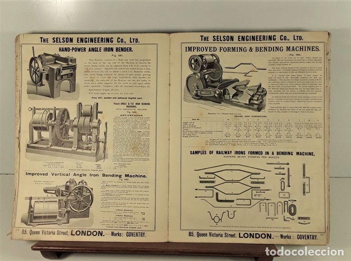 Libros antiguos: THE SELSON ENGINEERING C&ordm;. LTD. CATALOGUE. LONDON. 1911. - Foto 6