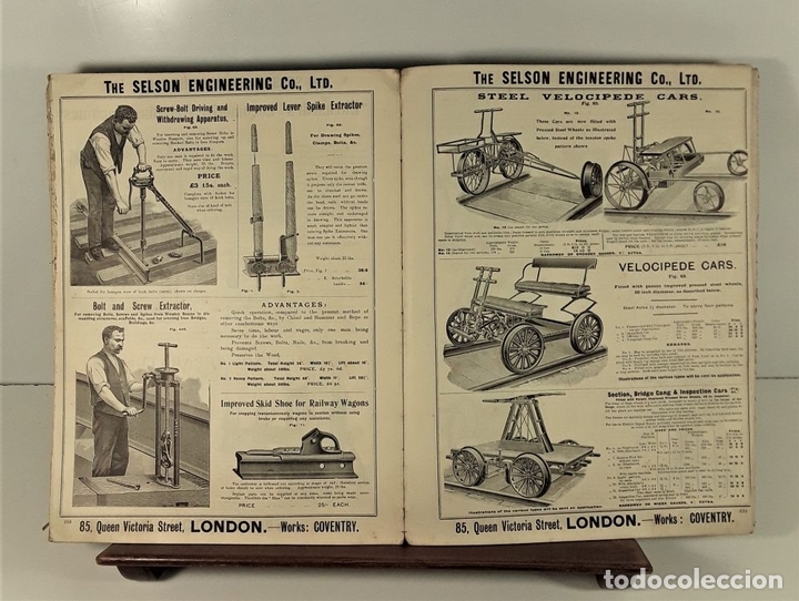 Libros antiguos: THE SELSON ENGINEERING C&ordm;. LTD. CATALOGUE. LONDON. 1911. - Foto 7
