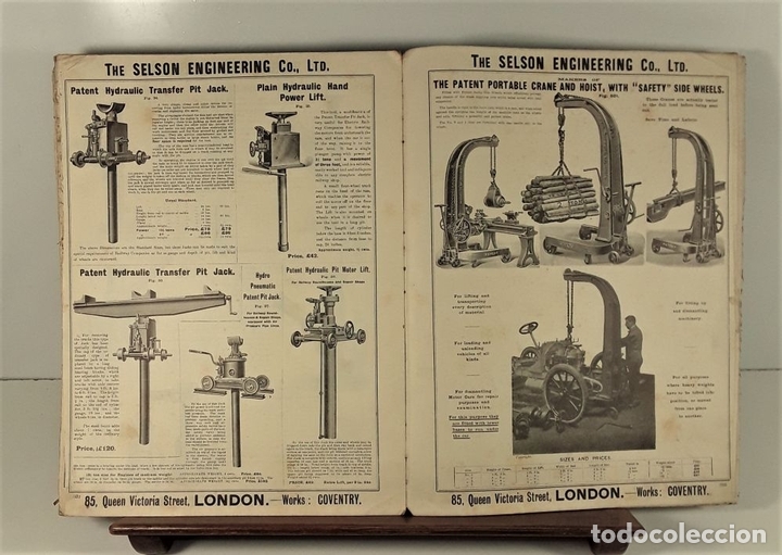 Libros antiguos: THE SELSON ENGINEERING C&ordm;. LTD. CATALOGUE. LONDON. 1911. - Foto 8