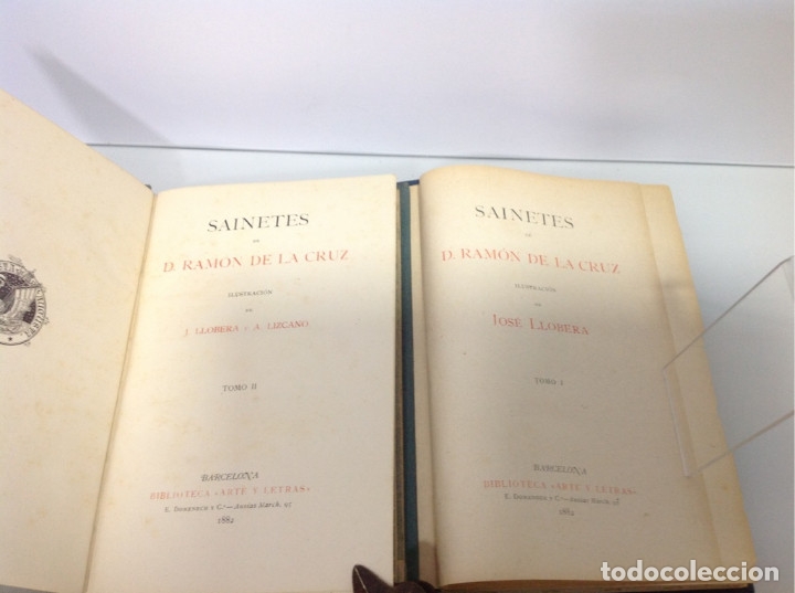 Libros antiguos: SAINETES DE DON RAM&Oacute;N DE LA CRUZ - Foto 4