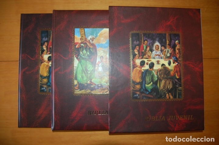 Libros antiguos: Biblia Juvenil - Foto 1