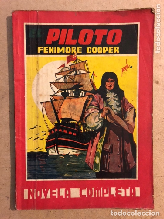 Libros antiguos: EL PILOTO. FENIMORE COOPER. AMELLER EDITOR. - Foto 1