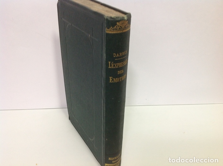 Libros antiguos: CHARLES DARWIN L&rsquo;EXPRESSION DES EMOTIONS 1877 - Foto 1