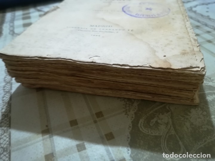 Libros antiguos: Pip&aacute; - Leopoldo Alas Clar&iacute;n - 1886 - Foto 5