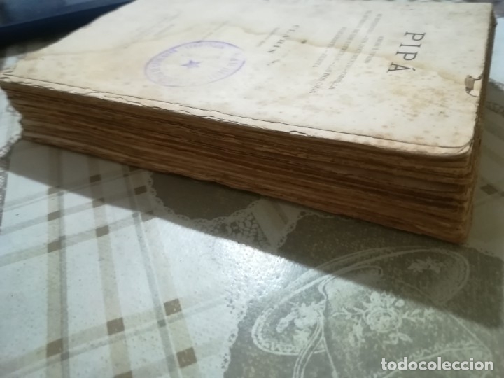 Libros antiguos: Pip&aacute; - Leopoldo Alas Clar&iacute;n - 1886 - Foto 6