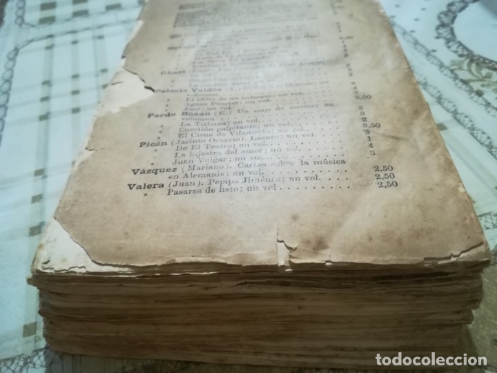 Libros antiguos: Pip&aacute; - Leopoldo Alas Clar&iacute;n - 1886 - Foto 9