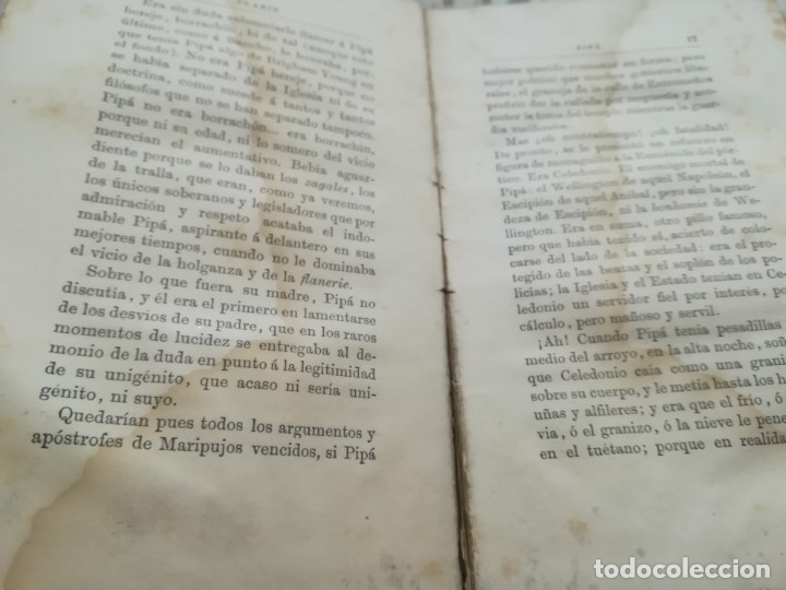 Libros antiguos: Pip&aacute; - Leopoldo Alas Clar&iacute;n - 1886 - Foto 13