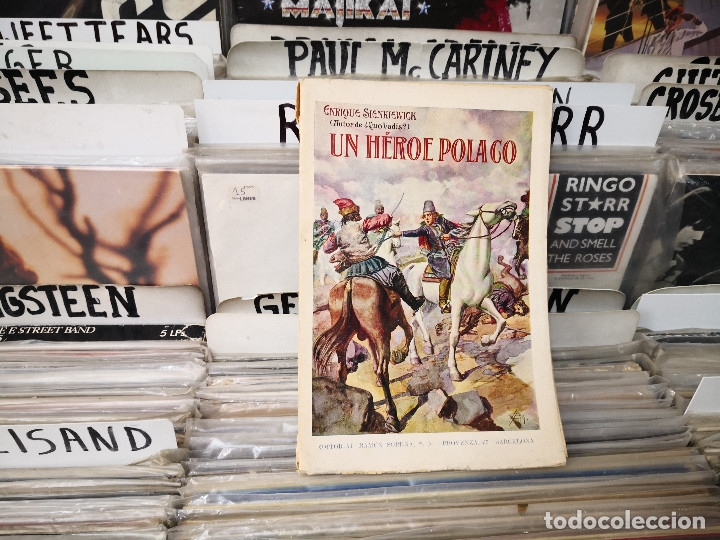 Libros antiguos: E. SIENKIEWICZ : UN H&Eacute;ROE POLACO (SOPENA, 1934) - Foto 1