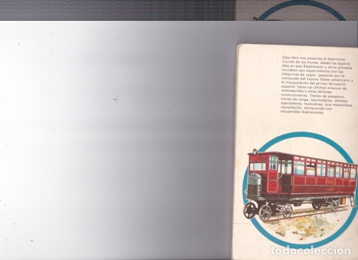 Libros antiguos: TRENES,Ed Bruguera 1970 - Foto 2
