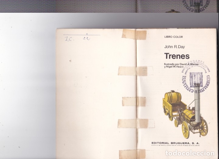 Libros antiguos: TRENES,Ed Bruguera 1970 - Foto 3