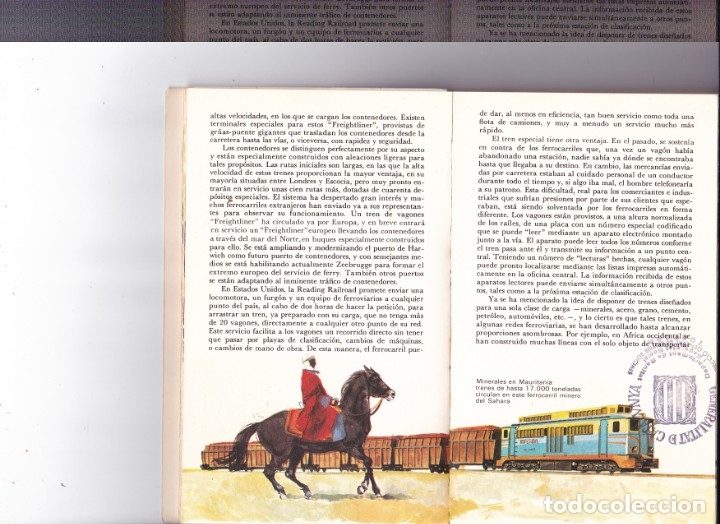 Libros antiguos: TRENES,Ed Bruguera 1970 - Foto 4