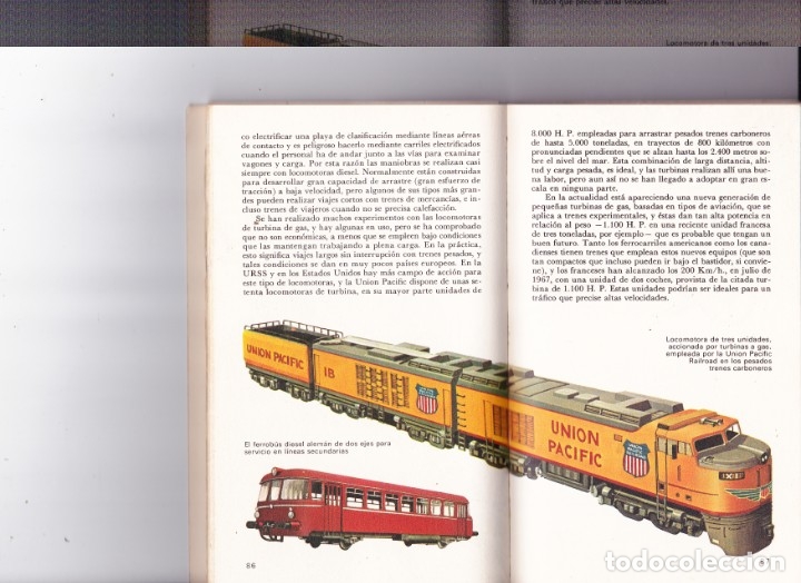 Libros antiguos: TRENES,Ed Bruguera 1970 - Foto 5
