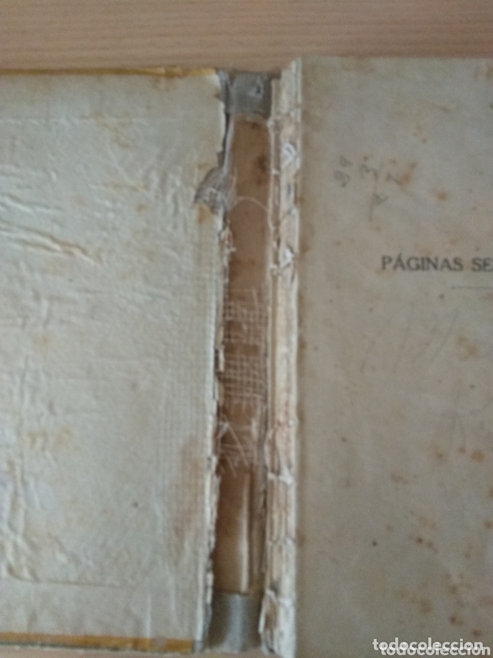 Libros antiguos: P&aacute;ginas selectas. Colecci&oacute;n de trabajos literarios - Foto 4