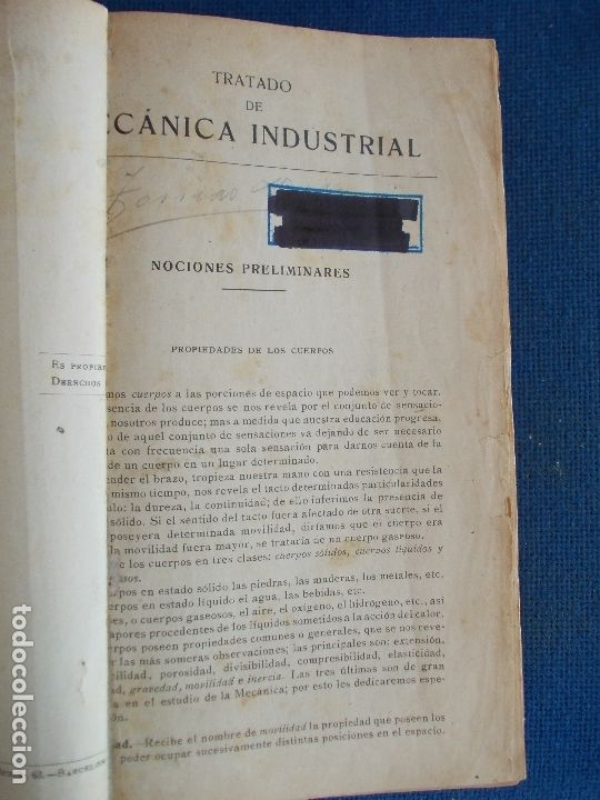 Libros antiguos: MECANICA INDUSTRIAL 2&ordm; EDICI&Oacute;N 1914 - Foto 4
